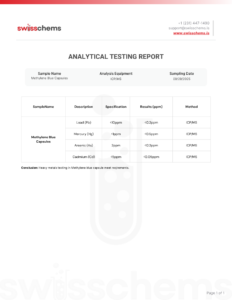 SC Methylene Blue Lab Result